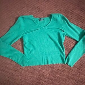 kendall & kylie long sleeve top
